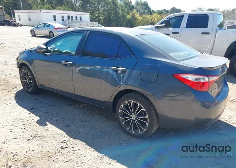 2016 Toyota Corolla S Plus z USA, uszkodzony, nr VIN 2T1BURHE2GC707604